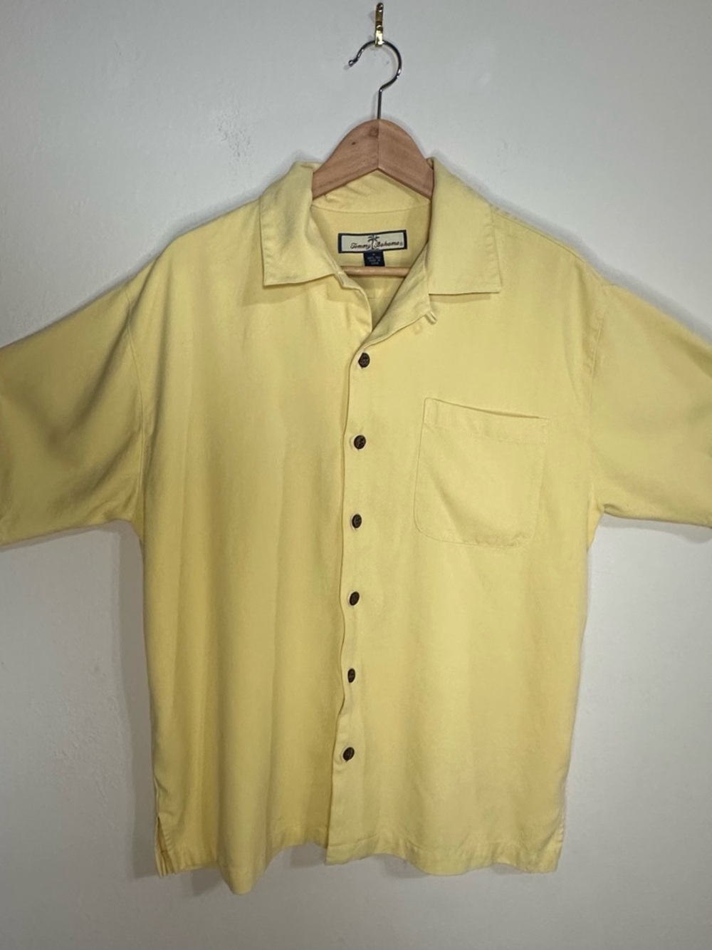 Tommy Bahama Havana Good Time Cuban Festival 100% Silk Embroidered Men’s Medium